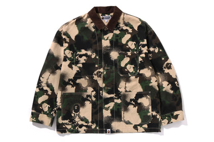 MAP CAMO WORK JACKET