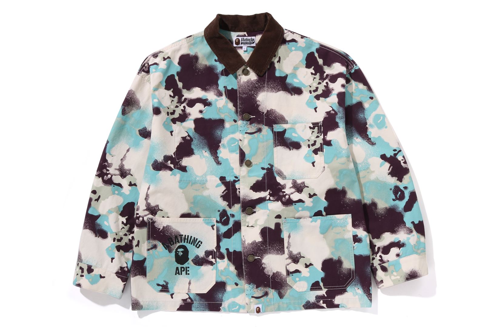 MAP CAMO WORK JACKET | bape.com