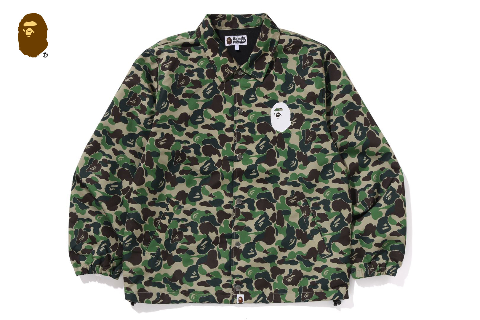 最終値下げ ABC bape.com | JACKET COACH CAMO トップス