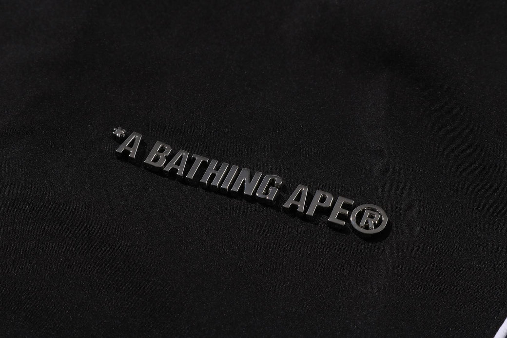 BATHING APE LOGO NYLON TRACK JACKET | bape.com