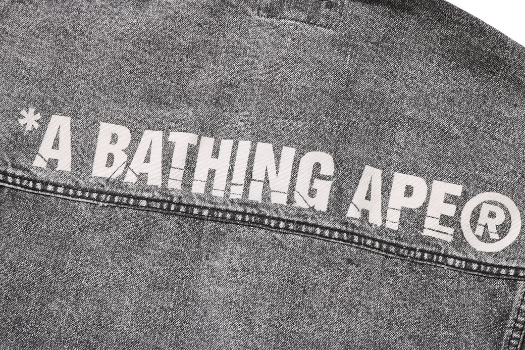 FAKE PRINT DENIM JACKET | bape.com