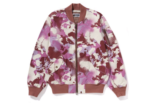 MAP CAMO BOMBER JACKET