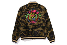 1ST CAMO NEON APE HEAD SOUVENIR JACKET