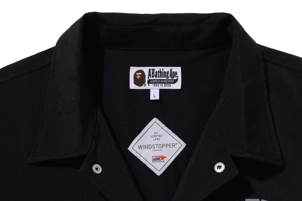 GORE-TEX WIND STOPPER COLLEGE COACH JACKET 2L | bape.com