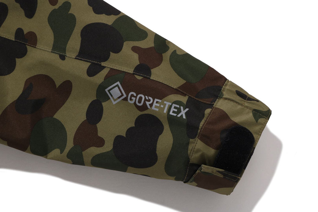 新品未使用‼︎ APE GTX 1ST CAMO BOARD JACKET GORE-TEX 1ST CAMO SNOWBOARD JACKET | bape.com