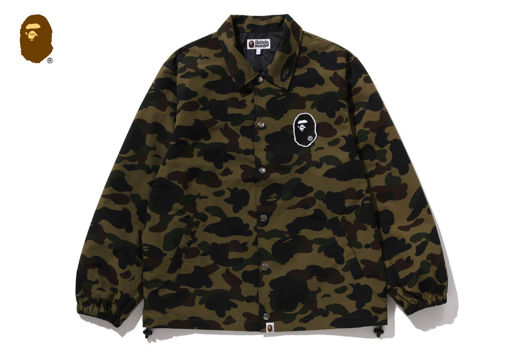 1ST CAMO COACH JACKET | bape.com
