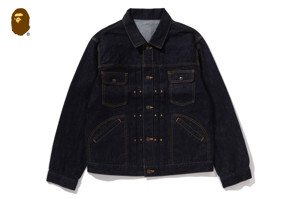 Bape ダークデニムジャケット Lサイズ CHAMPION DENIM JACKET | bape.com