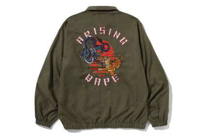 A RISING BAPE SOUVENIR JACKET