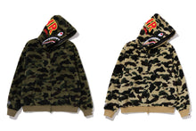 1ST CAMO 2ND SHARK BOA HOODIE JACKET