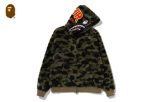 1ST CAMO 2ND SHARK BOA HOODIE JACKET