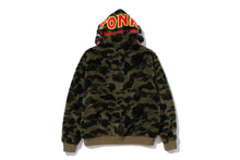 1ST CAMO 2ND SHARK BOA HOODIE JACKET