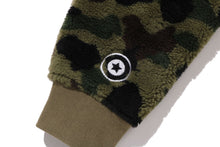 1ST CAMO 2ND SHARK BOA HOODIE JACKET