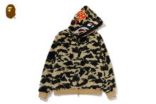 1ST CAMO 2ND SHARK BOA HOODIE JACKET