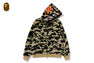1ST CAMO 2ND SHARK BOA HOODIE JACKET