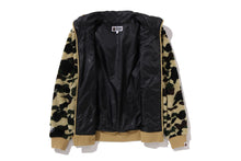 1ST CAMO 2ND SHARK BOA HOODIE JACKET