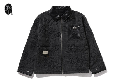 ROPE STITCHED CHORE COAT