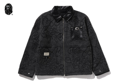 ROPE STITCHED CHORE COAT
