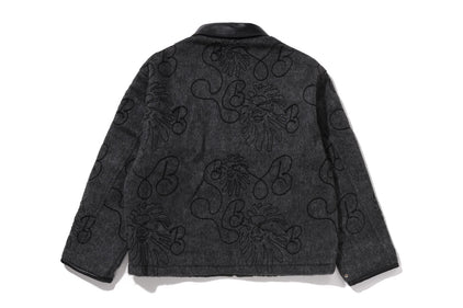 ROPE STITCHED CHORE COAT