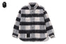 BAPE HEAD TWEED TRIMMED SHACKET #2