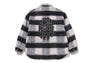 BAPE HEAD TWEED TRIMMED SHACKET #2