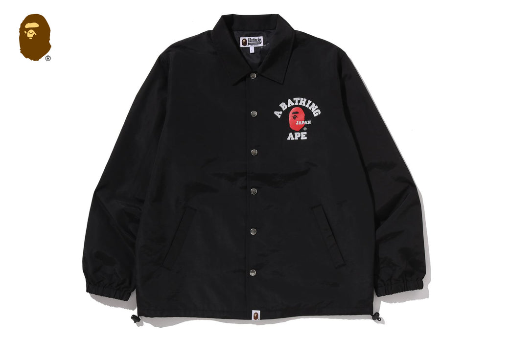 COLLEGE ONE POINT COACH JACKET | bape.com