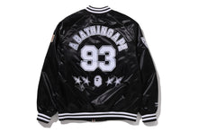 【 BAPE X M&N NBA 】NEW JERSEY NETS SATIN JACKET