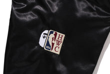 【 BAPE X M&N NBA 】NEW JERSEY NETS SATIN JACKET
