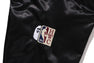 【 BAPE X M&N NBA 】NEW JERSEY NETS SATIN JACKET