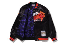 【 BAPE X M&N NBA 】PHOENIX SUNS SATIN JACKET