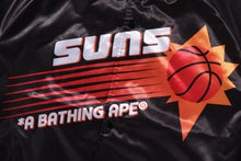 【 BAPE X M&N NBA 】PHOENIX SUNS SATIN JACKET
