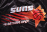 【 BAPE X M&N NBA 】PHOENIX SUNS SATIN JACKET