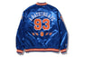 【 BAPE X M&N NBA 】NEW YORK KNICKS SATIN JACKET