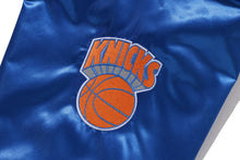 【 BAPE X M&N NBA 】NEW YORK KNICKS SATIN JACKET