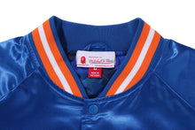【 BAPE X M&N NBA 】NEW YORK KNICKS SATIN JACKET
