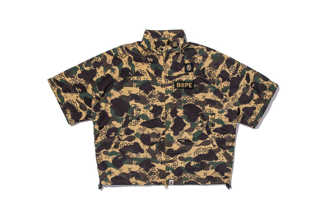 BAPE X CLOT 】CAMO SLEEVE DETACHABLE RAIN JACKET | bape.com