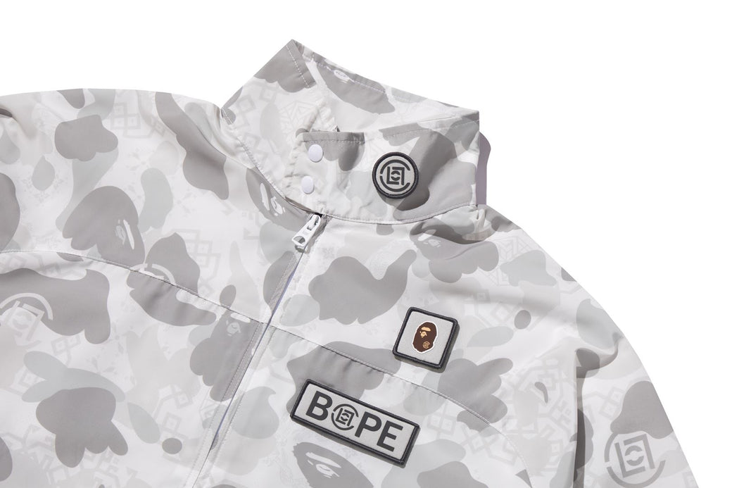 BAPE X CLOT 】CAMO SLEEVE DETACHABLE RAIN JACKET | bape.com
