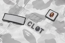 【 BAPE X CLOT 】CAMO SLEEVE DETACHABLE RAIN JACKET