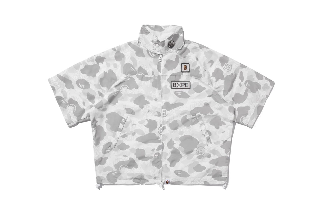 BAPE X CLOT 】CAMO SLEEVE DETACHABLE RAIN JACKET | bape.com