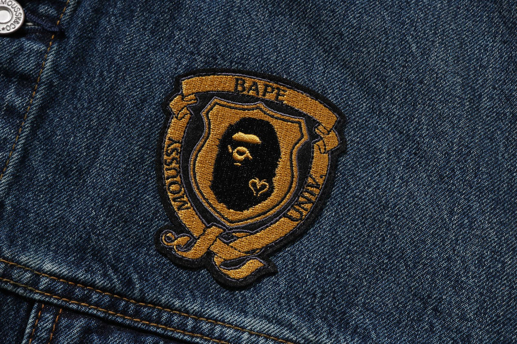 BAPE X MOUSSY 】OVER DENIM JACKET | bape.com