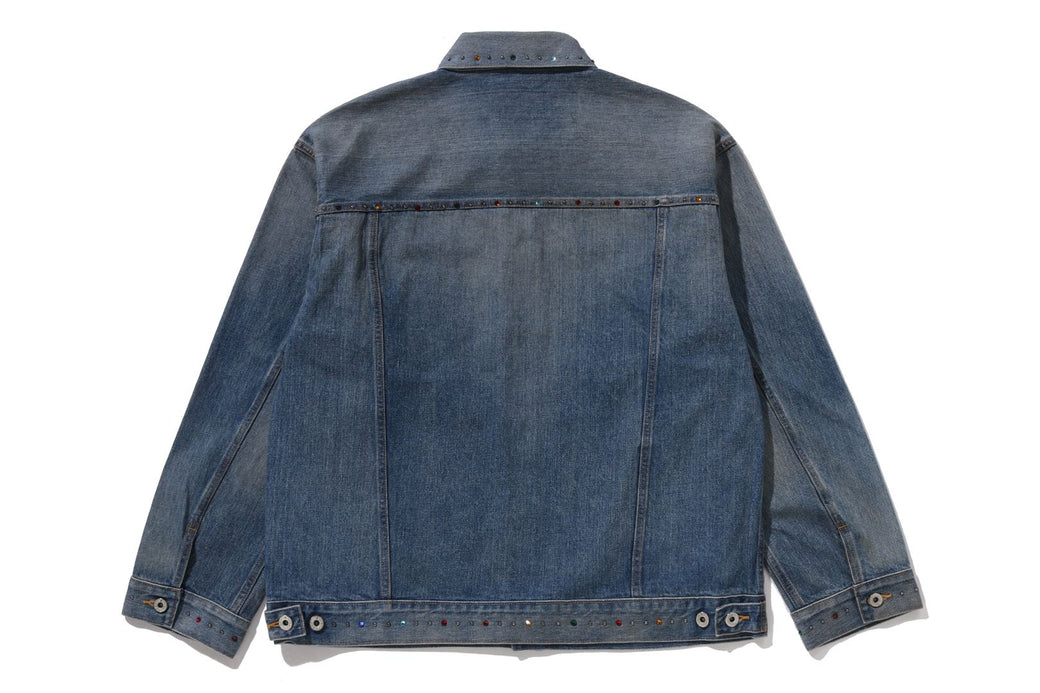 COLOR STONE DENIM JACKET | bape.com