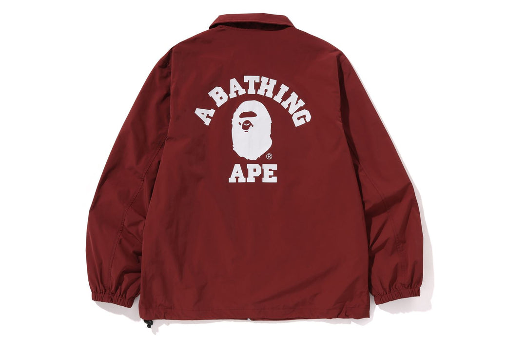 ジャケット・アウター BAPE COACH board jacket COLLEGE COACH JACKET | bape.com