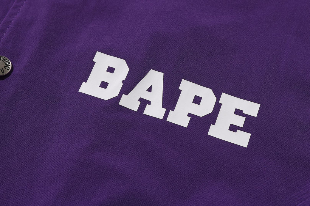 COLLEGE COACH JACKET | bape.com