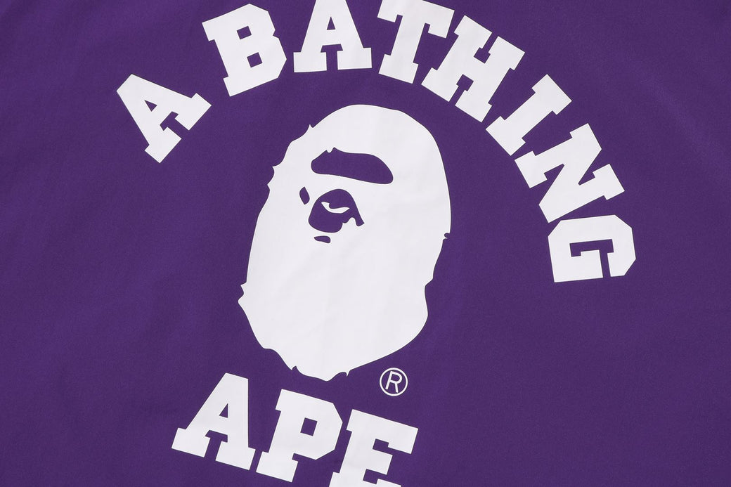 COLLEGE COACH JACKET | bape.com
