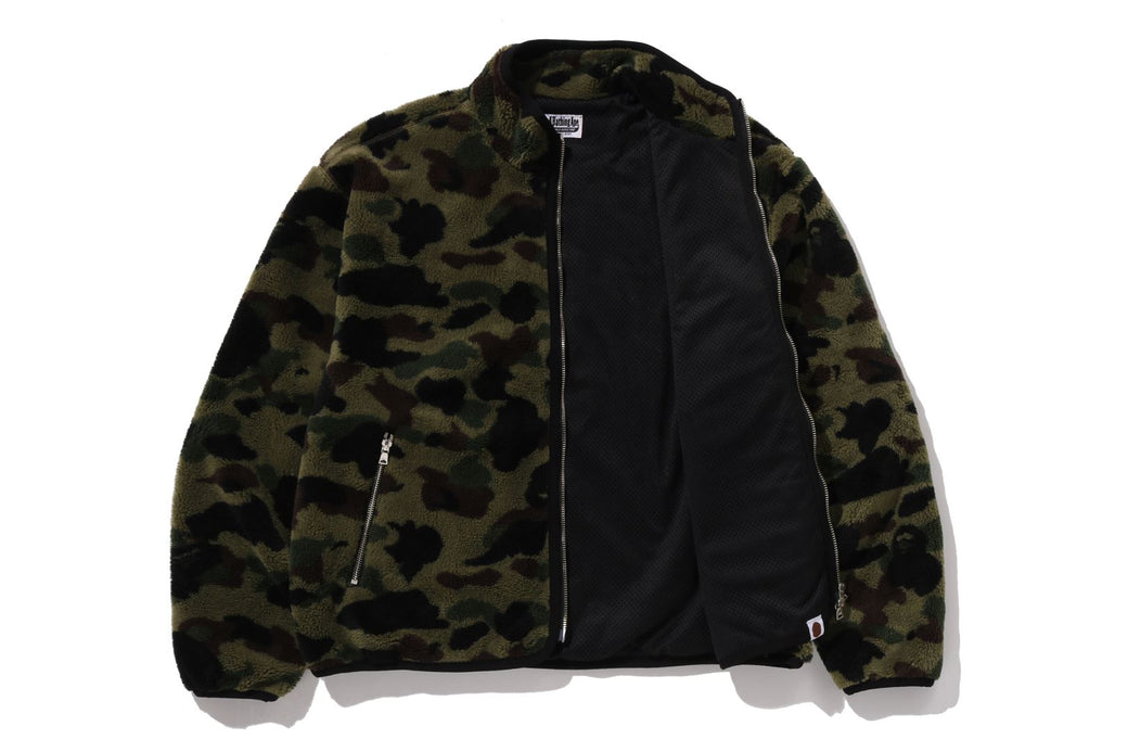 1ST CAMO FLEECE JACKET | bape.com