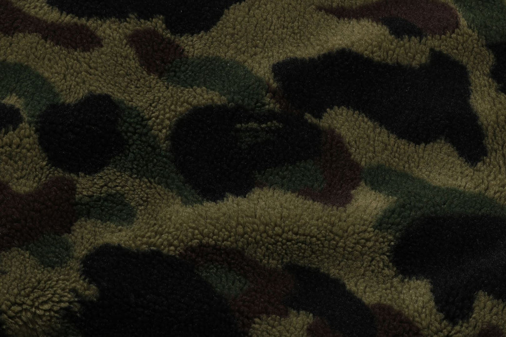 1ST CAMO FLEECE JACKET | bape.com