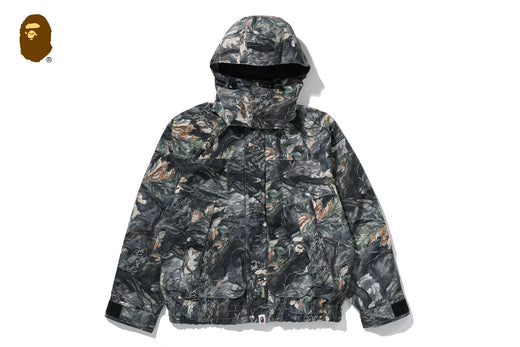 TREE EDGE CAMO HOODED SNOWBOARD JACKET