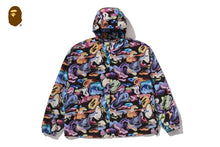 ART CAMO HOODED JACKET