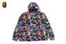 ART CAMO HOODED JACKET