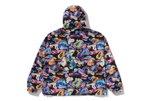 ART CAMO HOODED JACKET