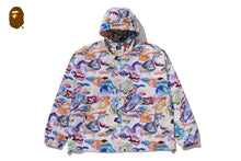 ART CAMO HOODED JACKET